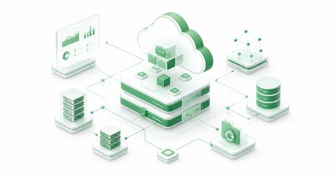 Wiunix cloud infrastructure illustration